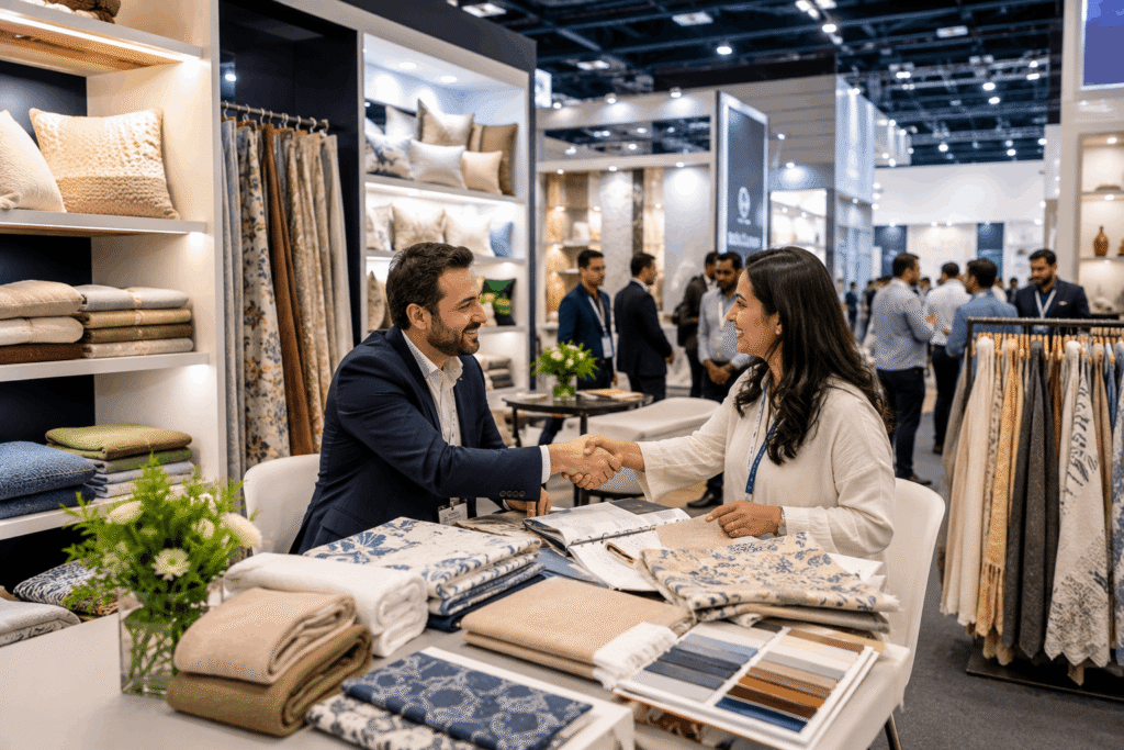 How to Find the Right Home Textile Supplier at Bharat Tex