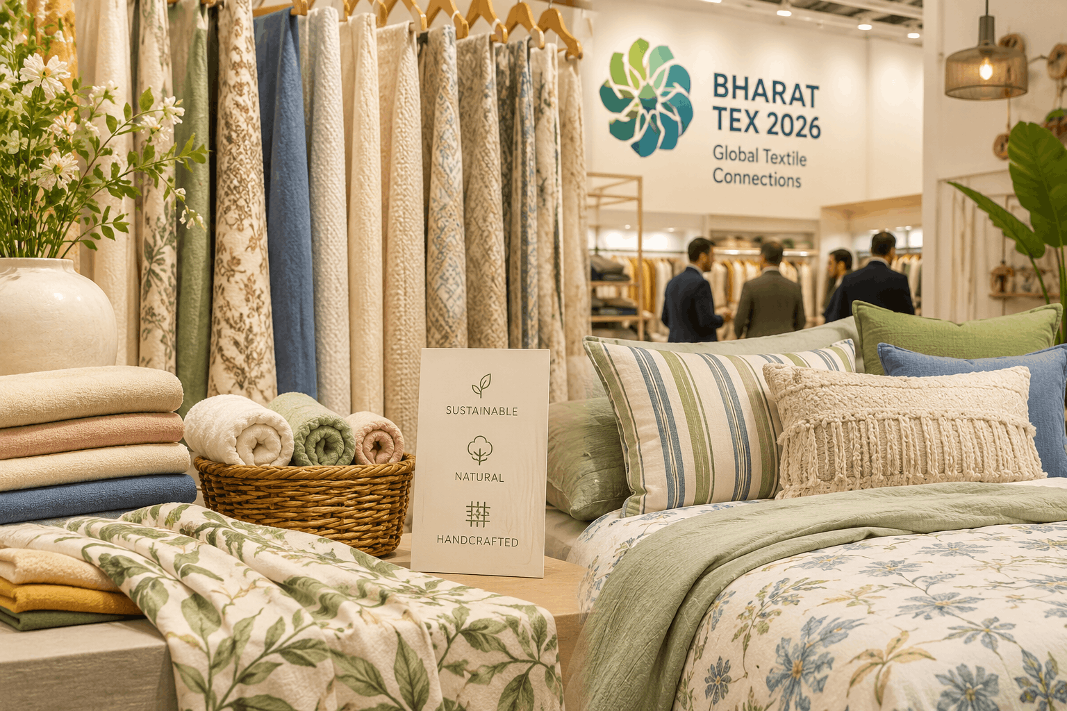 Top Home Textile Trends Buyers Will Discover at Bharat Tex 2026