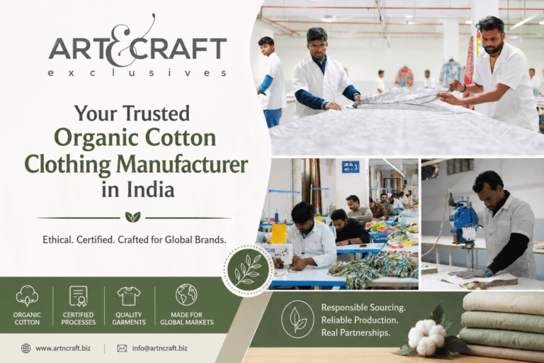 Organic Cotton Clothing Manufacturer in India