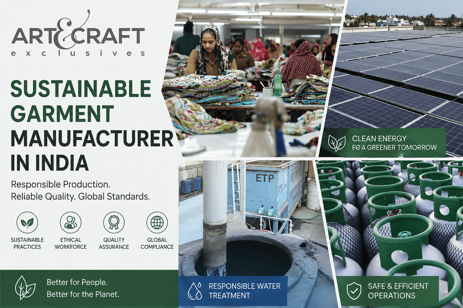 sustainable garment manufacturer in India