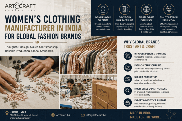 women's clothing manufacturer in India