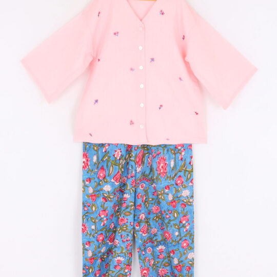 Cotton Cambric Top & Bottom