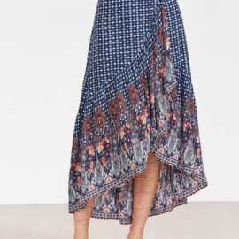 Rayon Woven Printed Skirt